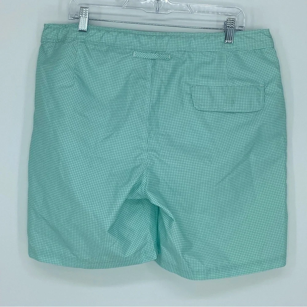 Cole green and white swim trunks men's size 36